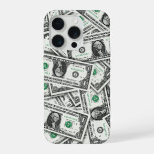Coque iPhone 15 Pro Modèle de billet d'un dollar