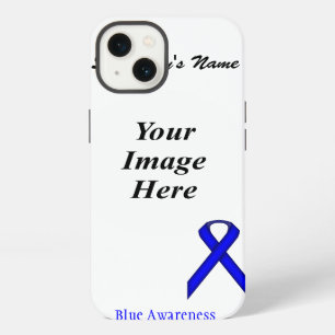 Etui iPhone 13 Modèle de ruban standard bleu par Kenneth Yoncich