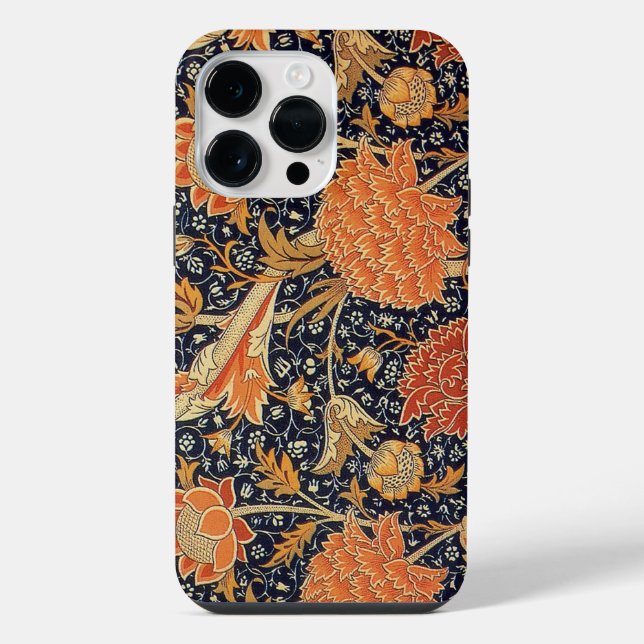 Coque iPhone Modèle de textile William Morris Cray (Verso)