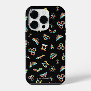 Coque Pour iPhone 14 Plus Modèle d'icône arc-en-ciel DC Super Hero Girls