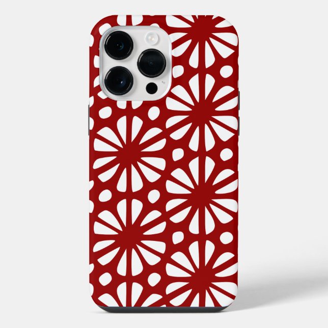 Coque iPhone Modèle floral (Verso)