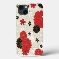 Modèle floral élégant du Sakura japonais