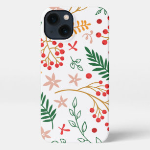Etui iPhone 13 Modèle floral Personnalisé Coque-Mate tendance