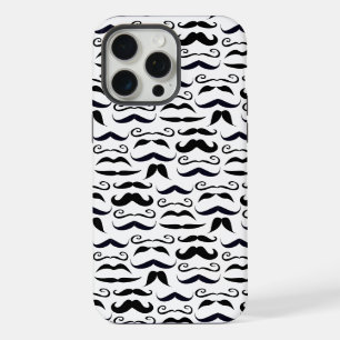 Coque iPhone 15 Pro Max Modèle Moustache Monsieur Hipster