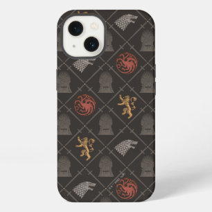 Etui iPhone 13 Modèle Stark, Lannister, Targaryen, Trône de Fer