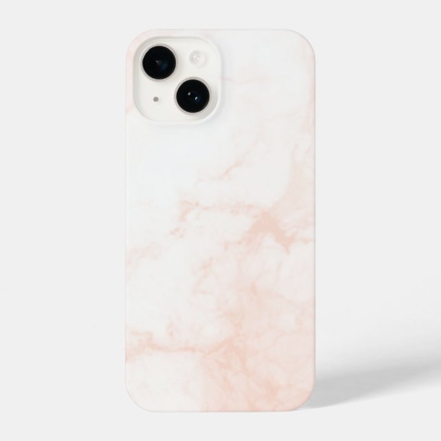 Coque iPhone Modern White & Golden Marble (Verso)