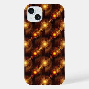 Coque iPhone 15 Plus Moderne Bohème Élégant Motif Artistique Abstrait D