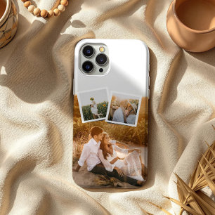Coque iPhone 16 Pro Max Moderne étui personnalisé pour 3 photos 