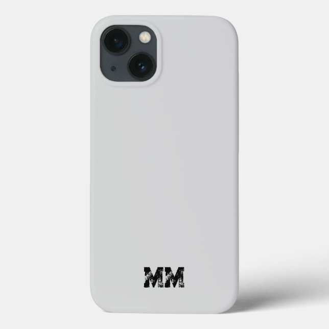 Coque iphone moderne minimaliste (Verso)
