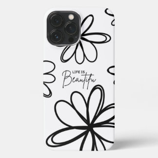 Etui iPhone 13 Pro Max Moderne minimaliste élégant Coque-coque iphone