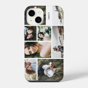 Coque Pour iPhone 14 Moderne minimaliste personnalisé famille multi 7 p