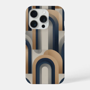 Coque iPhone 15 Pro Moderne Renaissance Géométrique d'Arche Art Déco R