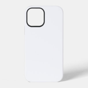 Coque iPhone 12 Moderne Simple Calligraphie Manuscrite Blanche Uni