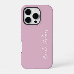 Coque iPhone 16 Pro Moderne Style Monogrammé Script