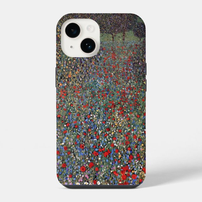 Coque iPhone Mohnfeld, Gustav Klimt (Verso)