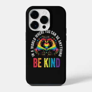 Coque Pour iPhone 14 Plus Mois de la fierté LGBT Soyez Gentil