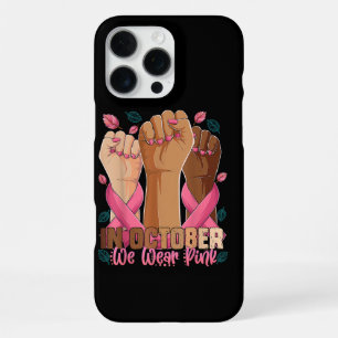 Coque iPhone 16 Pro Max Mois de la sensibilisation au cancer du sein En oc