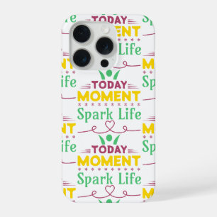Coque iPhone 15 Pro Moment d'aujourd'hui, étincelle de vie