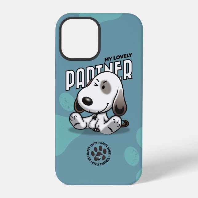Coque iPhone Mon adorable partenaire |  (Verso)