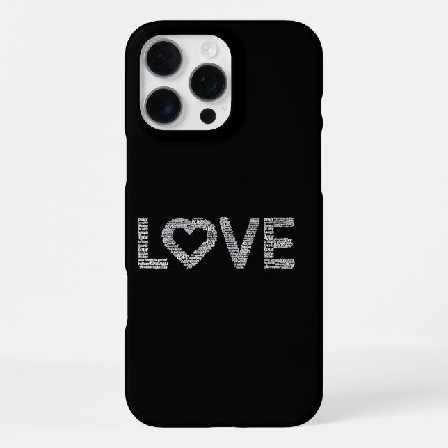 Coque iPhone Mon amour (Verso)