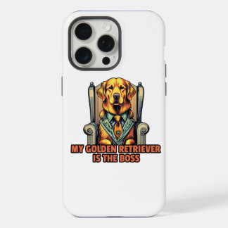 Coque iPhone 15 Pro Max Mon Auteur D'Or Est Le Patron