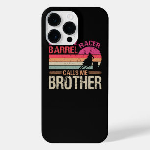 Coque Pour Pour iPhone 14 Pro Max Mon Favori Barrel Racer M'Appelle Frère Vintage