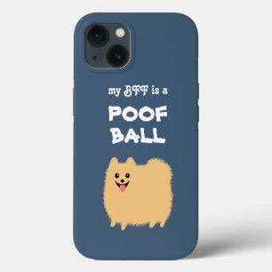 Etui iPhone 13 Mon meilleur ami est une boule de poils - Joli chi