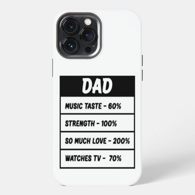 Coque iPhone mon super papa (Verso)