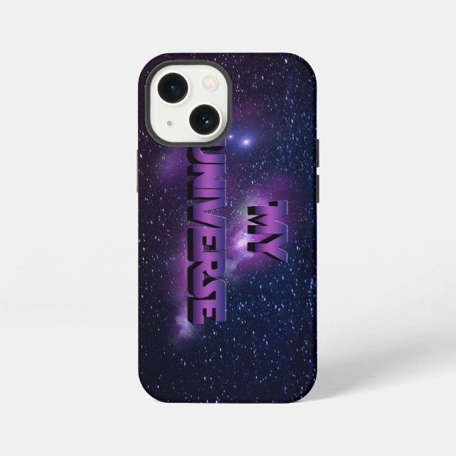Coque iPhone Mon Univers (Verso)