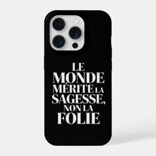 Coque iPhone 15 Pro Monde sans stabilité