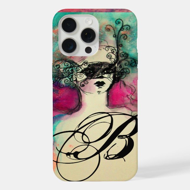 COQUE iPhone MONOGRAMME CHARME (Verso)