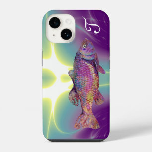 Coque Pour iPhone 14 MONogramme COLORÉ TROUT DE COULEUR