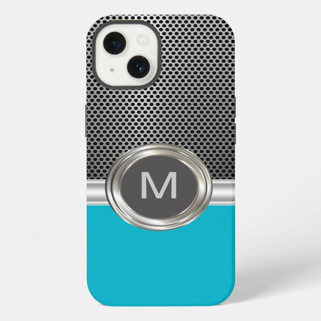 Coque iPhone Monogramme Cool Aspect Robuste (Verso)