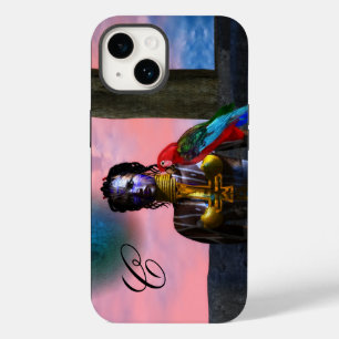 COQUE POUR iPhone 14 MONOGRAMME DE GUERRIER CYBER NORA