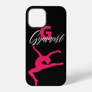 Coque iPhone 12 Pro Monogramme de gymnastique G est pour gymnaste