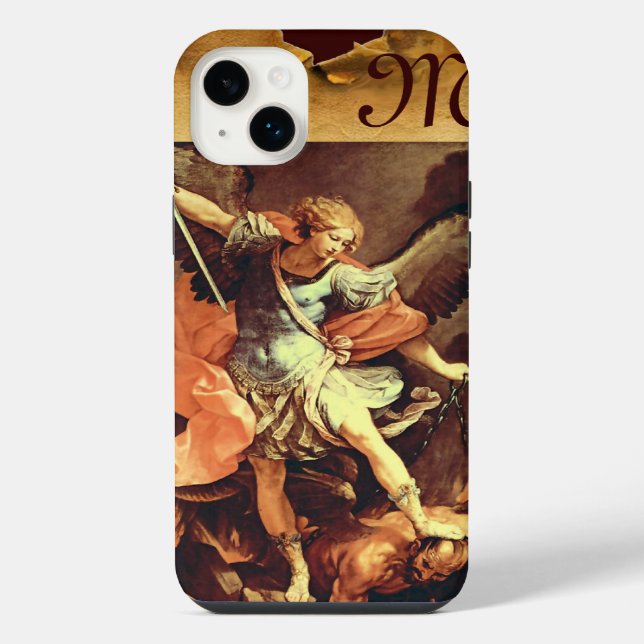 Coque iPhone Monogramme de saint Michel Archange (Verso)