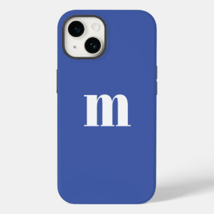 Coque Pour iPhone 14 Monogramme moderne initial