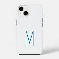 Monogramme moderne initiale simple