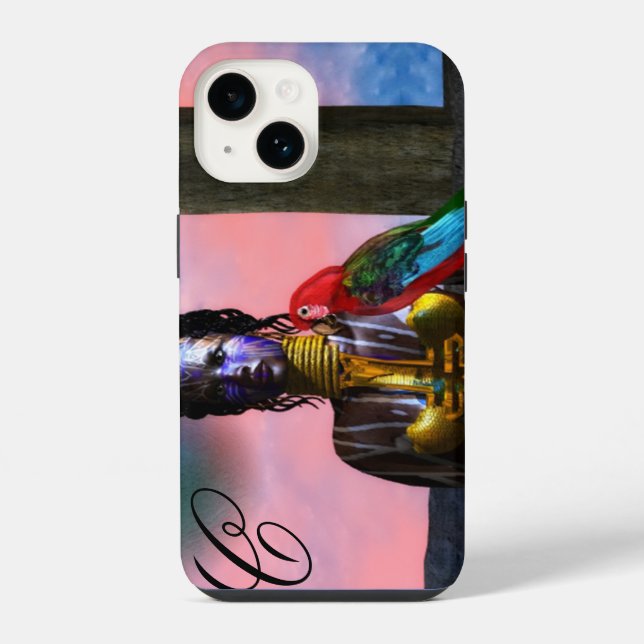 COQUE iPhone MONOGRAMME NORA CYBER WARRIOR (Verso)
