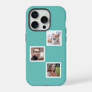 Coque iPhone 15 Pro Monogramme photo personnalisé