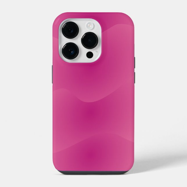 Coque iPhone Monogramme rose rustique Turquoise (Verso)