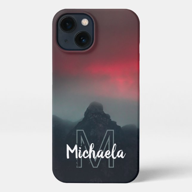 Coque iPhone Monographie des nuages brûlants, du brouillard et  (Verso)