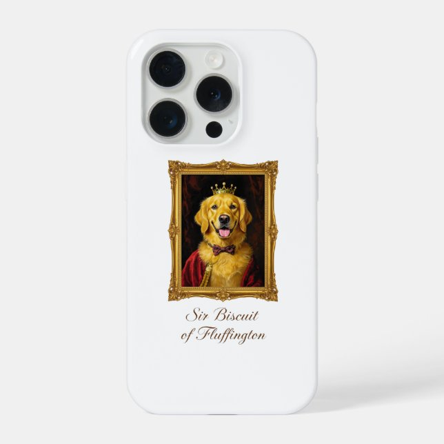 Coque iPhone Monsieur Biscuit de Fluffington (Verso)