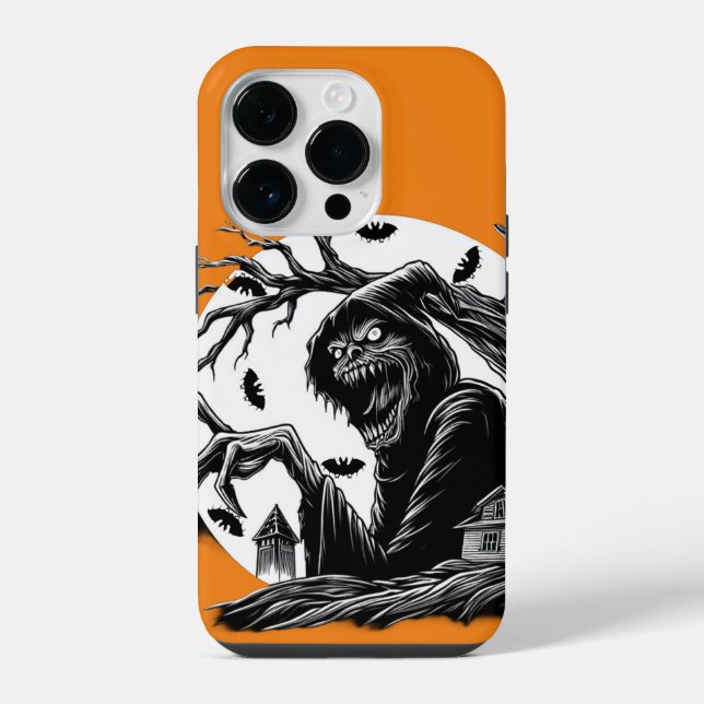 Coque iPhone Monstre Arbre (Verso)