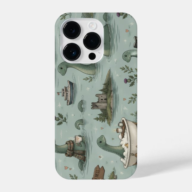 Coque iPhone Monstre du Loch Ness  (Verso)