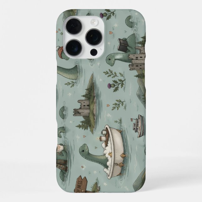 Coque iPhone Monstre du Loch Ness  (Verso)