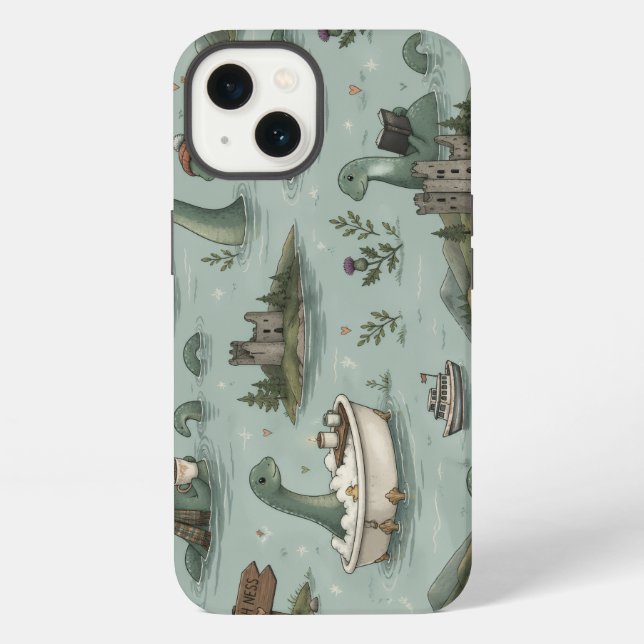 Coque iPhone Monstre du Loch Ness  (Verso)