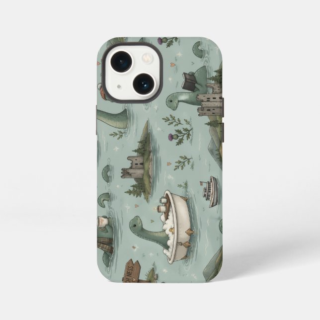 Coque iPhone Monstre du Loch Ness  (Verso)