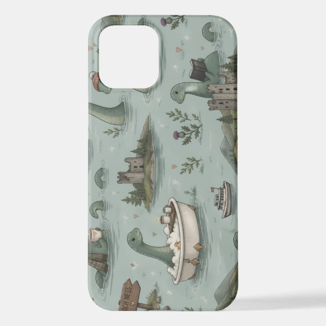 Coque iPhone Monstre du Loch Ness  (Verso)