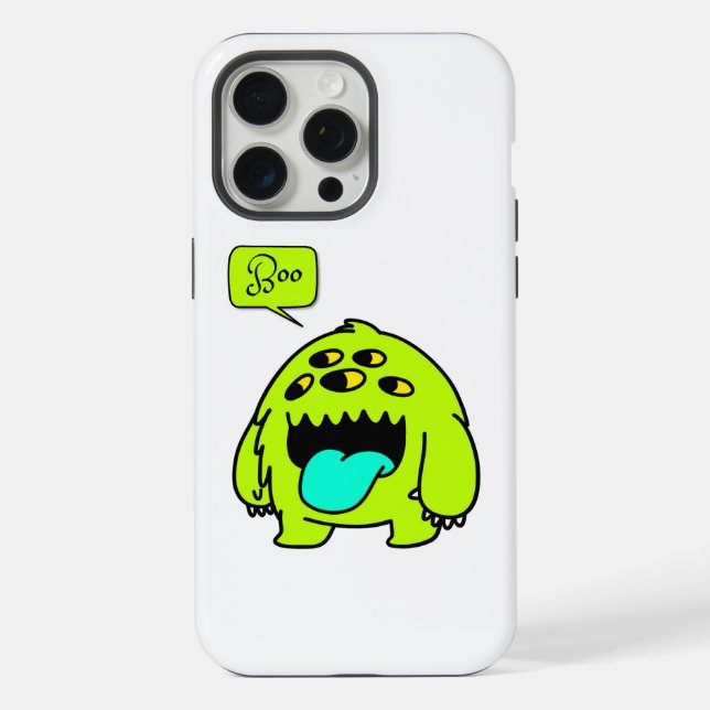 Coque iPhone monstre mignon boo (Verso)